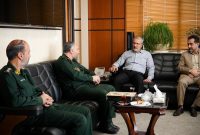 تقدیر فرمانده لشکر ۱۰ حضرت سیدالشهدا از تلاش‌های شهرداری کرج