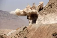 آماده‌سازی مسیر آزادراه شمالی کرج با ۱۶ انفجار