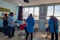 خدمات رسانی ۱۱ کاروان سلامت هلال احمر در مناطق محروم البرز