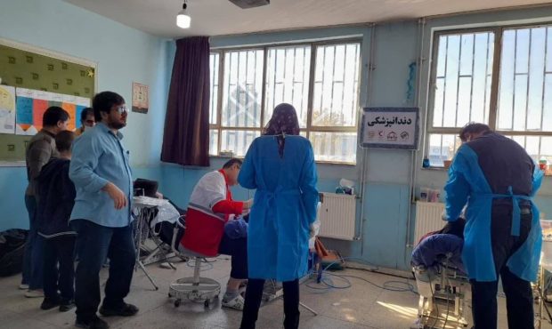 خدمات رسانی ۱۱ کاروان سلامت هلال احمر در مناطق محروم البرز