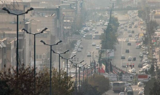 آلودگی هوای بیشتر مناطق استان البرز